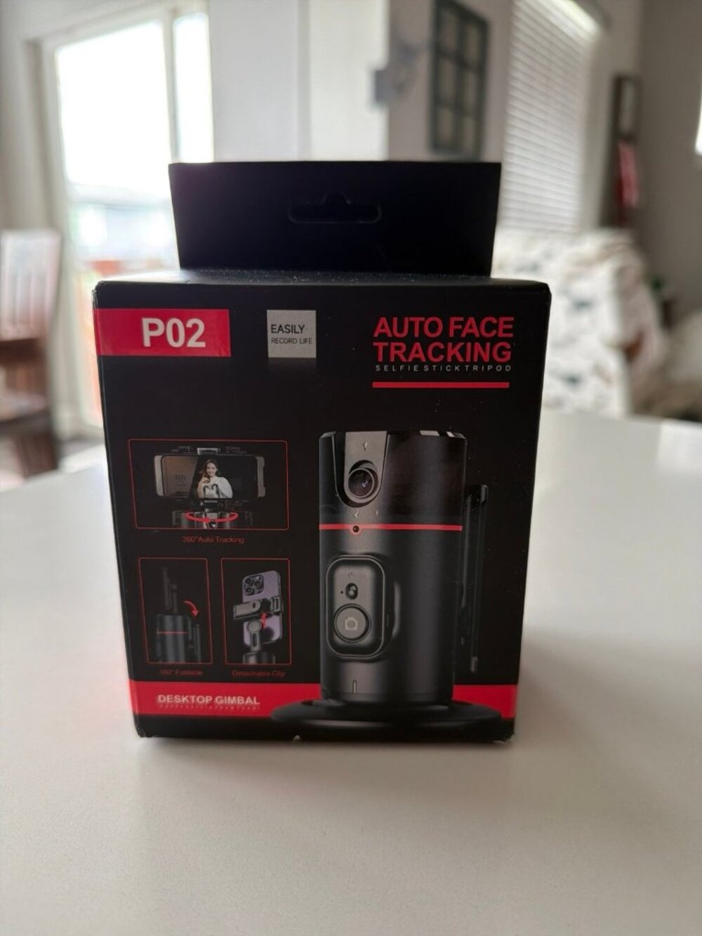 P02 Auto Face Tracking Desktop Gimbal